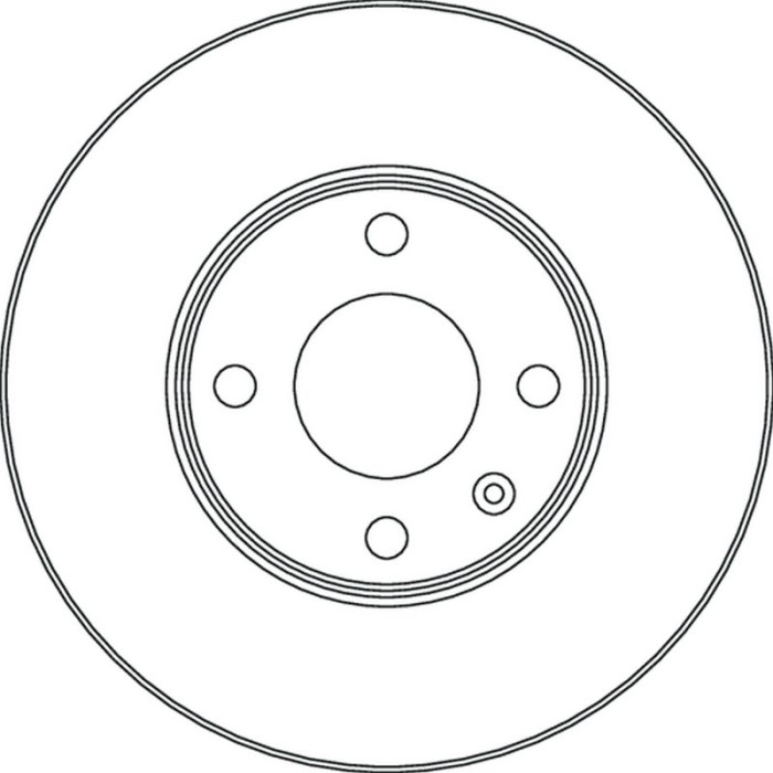 TRW Bremsscheibe DF6831 TRW Bremsscheibe DF6831