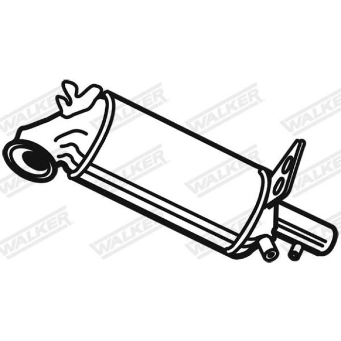 Walker Dieselpartikelfilter EVO C 73045 Walker Dieselpartikelfilter EVO C 73045
