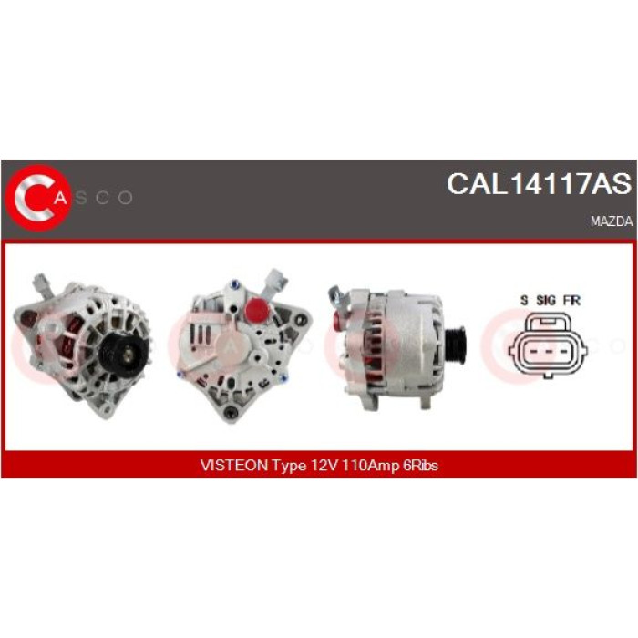 CASCO Generator CAL14117AS CASCO Generator CAL14117AS