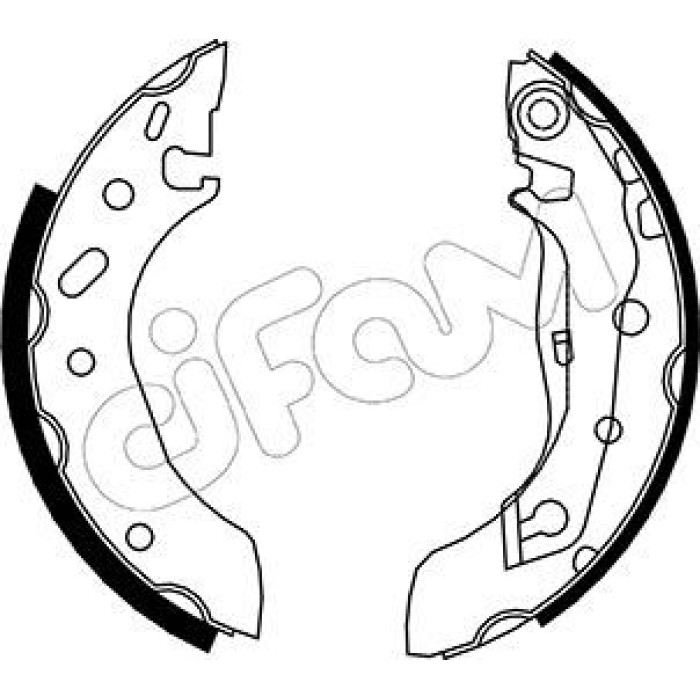 153-128 CIFAM Bremsbackensatz 153-128 153-128 CIFAM Bremsbackensatz 153-128