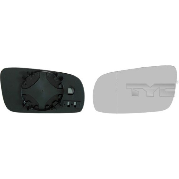 TYC Spiegelglas für Außenspiegel links asphärisch 337-0014-1 OE Nummer 1J1857521 - l TYC Spiegelglas für Außenspiegel links asphärisch 337-0014-1 OE Nummer 1J1857521 - l