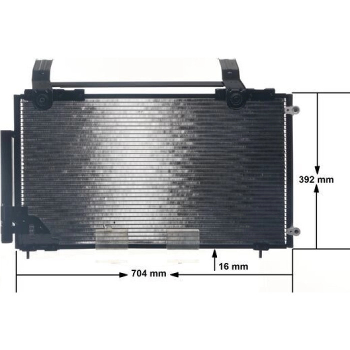 KONDENSATOR, KLIMAANLAGE AC471000S