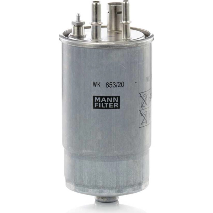 MANN-FILTER Kraftstofffilter WK 853/20 MANN-FILTER Kraftstofffilter WK 853/20
