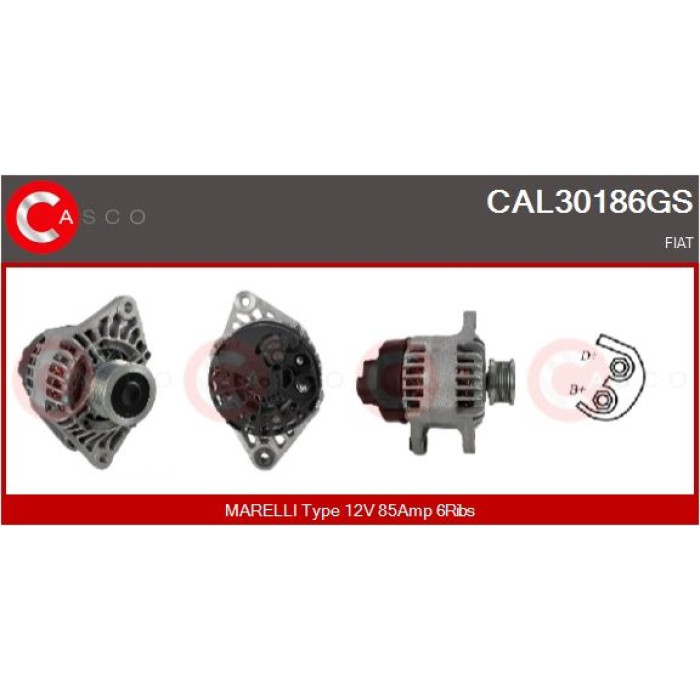 CASCO Generator CAL30186GS CASCO Generator CAL30186GS