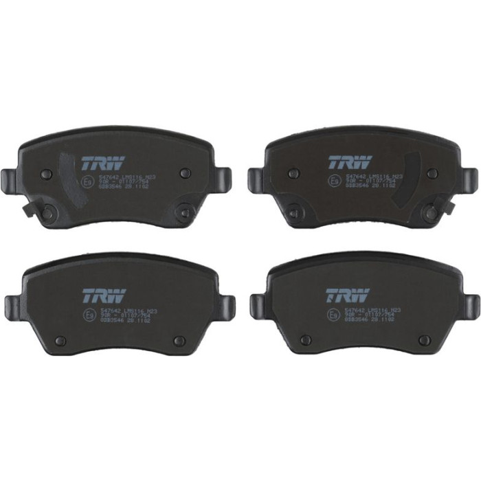 TRW Bremsbeläge Vorderachse GDB3546 TRW Bremsbeläge Vorderachse GDB3546