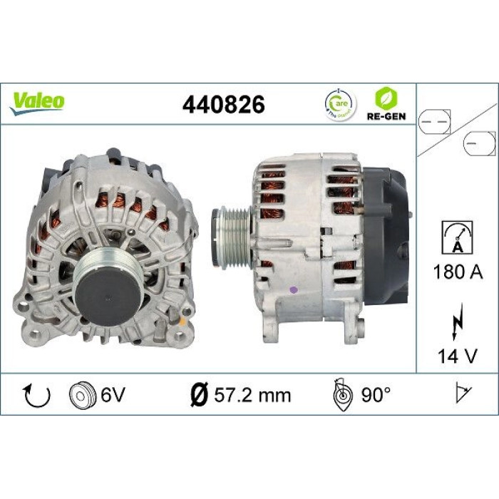 Valeo Lichtmaschine 440826 Valeo Lichtmaschine 440826