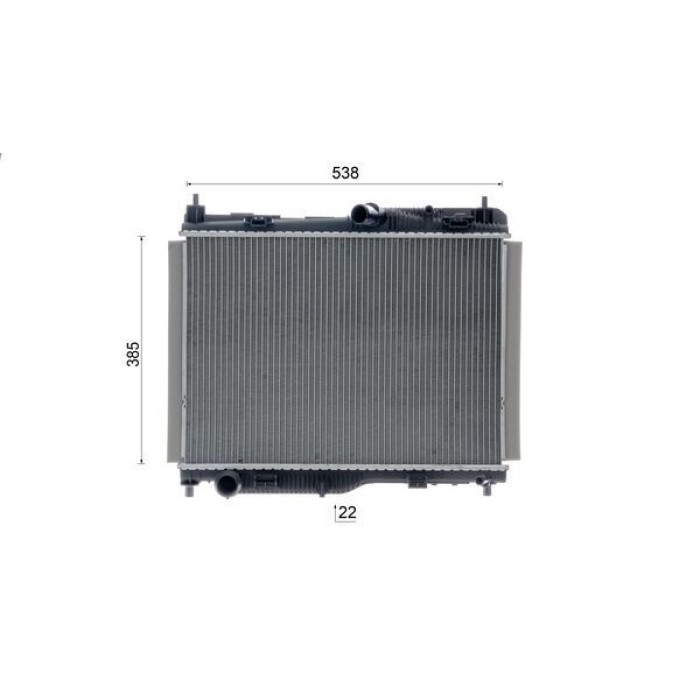 MAHLE Kühler, Motorkühlung CR 1139 000S MAHLE Kühler, Motorkühlung CR 1139 000S