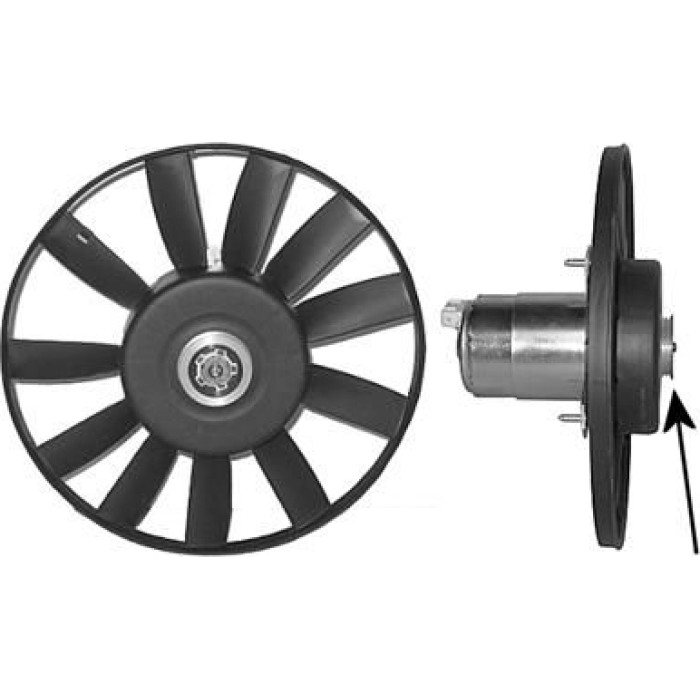 Van Wezel Kühlerlüfter 5880745 Van Wezel Kühlerlüfter 5880745