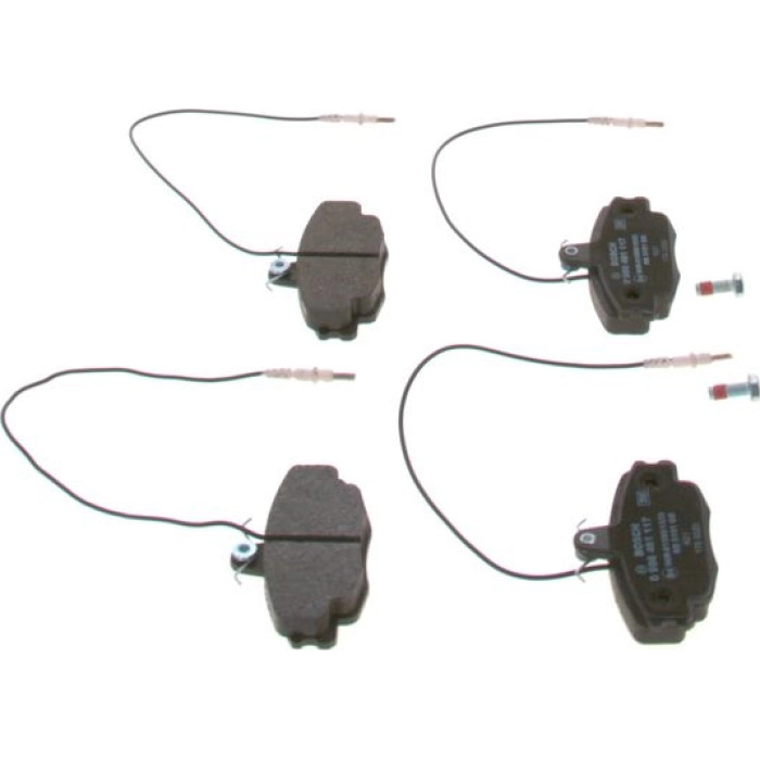 0 986 461 117 Bosch Bremsbelagsatz 0 986 461 117 0 986 461 117 Bosch Bremsbelagsatz 0 986 461 117