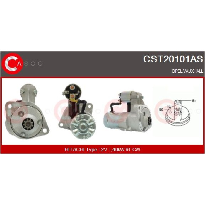 CASCO Anlasser CST20101AS CASCO Anlasser CST20101AS
