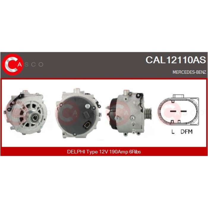 CASCO Generator CAL12110AS CASCO Generator CAL12110AS