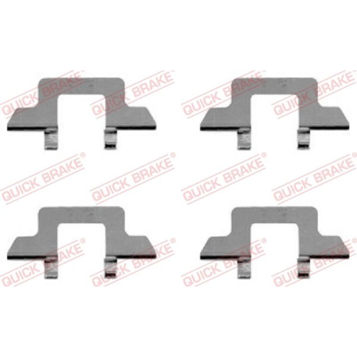 Quick Brake Zubehörsatz für Scheibenbremsbeläge 109-1242 Quick Brake Zubehörsatz für Scheibenbremsbeläge 109-1242