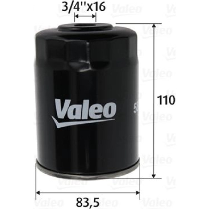 587754 Valeo Kraftstofffilter 587754 587754 Valeo Kraftstofffilter 587754