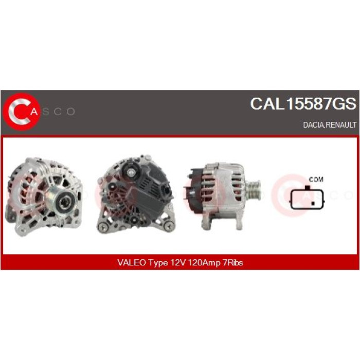 CASCO Generator CAL15587GS CASCO Generator CAL15587GS