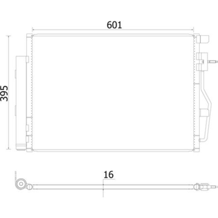 MAHLE Kondensator, Klimaanlage AC 958 000S MAHLE Kondensator, Klimaanlage AC 958 000S