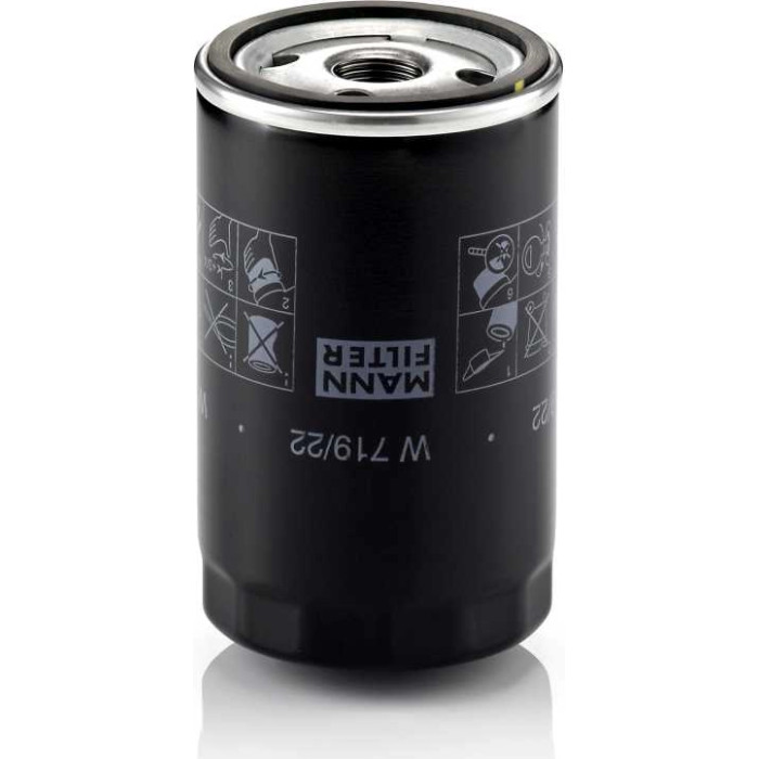 W 719/22 MANN-FILTER Ölfilter W 719/22 W 719/22 MANN-FILTER Ölfilter W 719/22