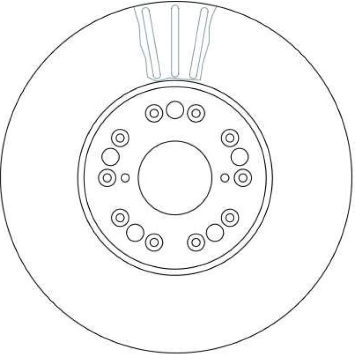 TRW Bremsscheibe Toyota P. DF4182S