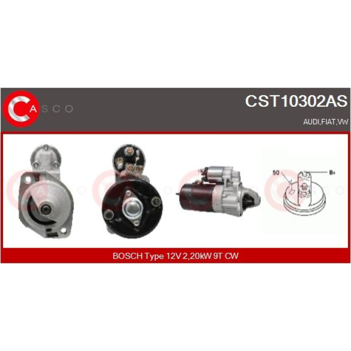 CASCO Anlasser CST10302AS CASCO Anlasser CST10302AS