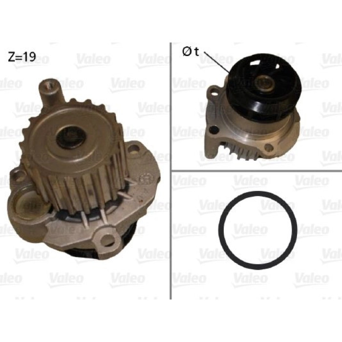 Valeo Wasserpumpe / Kühlmittelpumpe 506874 Valeo Wasserpumpe / Kühlmittelpumpe 506874