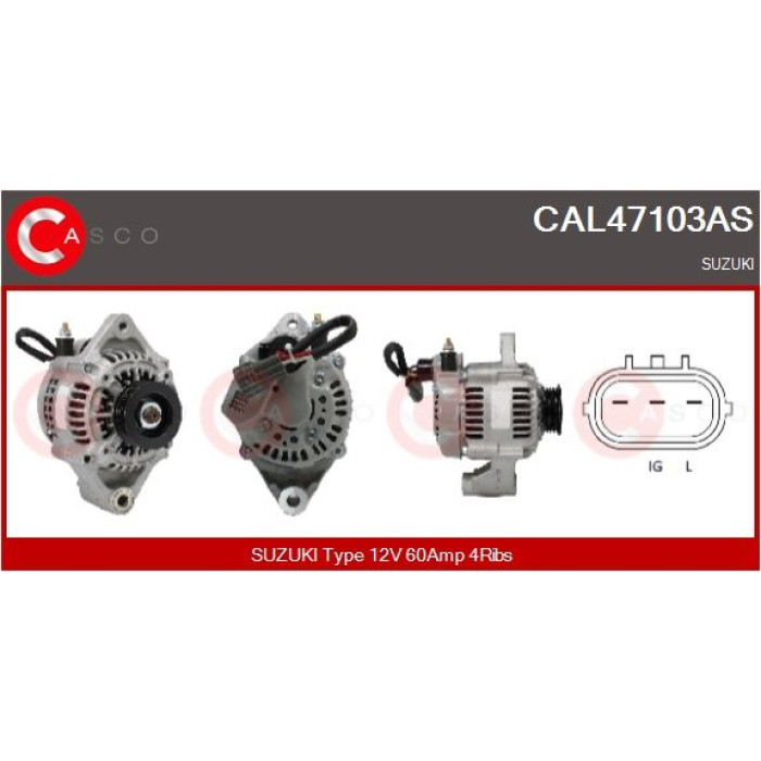 CASCO Generator CAL47103AS CASCO Generator CAL47103AS