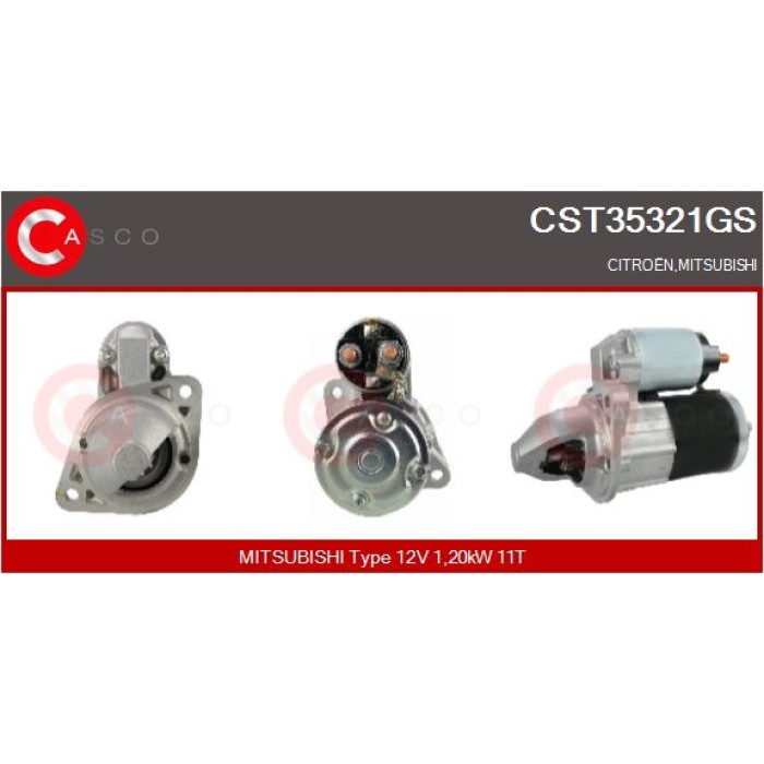CASCO Anlasser CST35321GS CASCO Anlasser CST35321GS