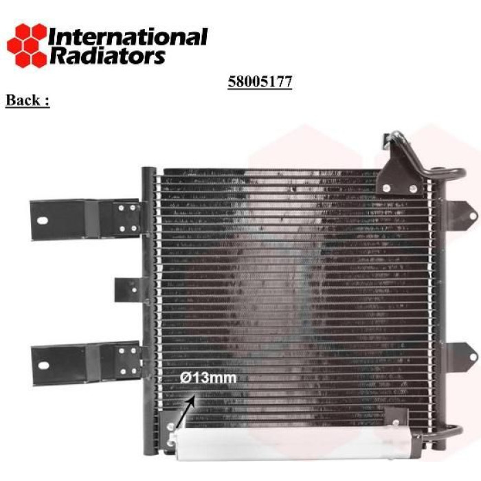 Van Wezel Klimakondensator 58005177 Van Wezel Klimakondensator 58005177