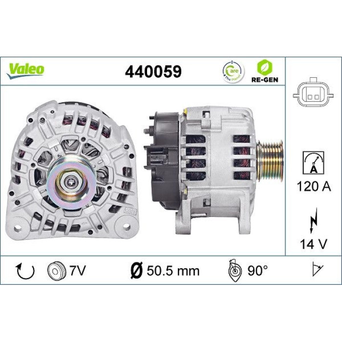 Valeo Lichtmaschine 440059 Valeo Lichtmaschine 440059