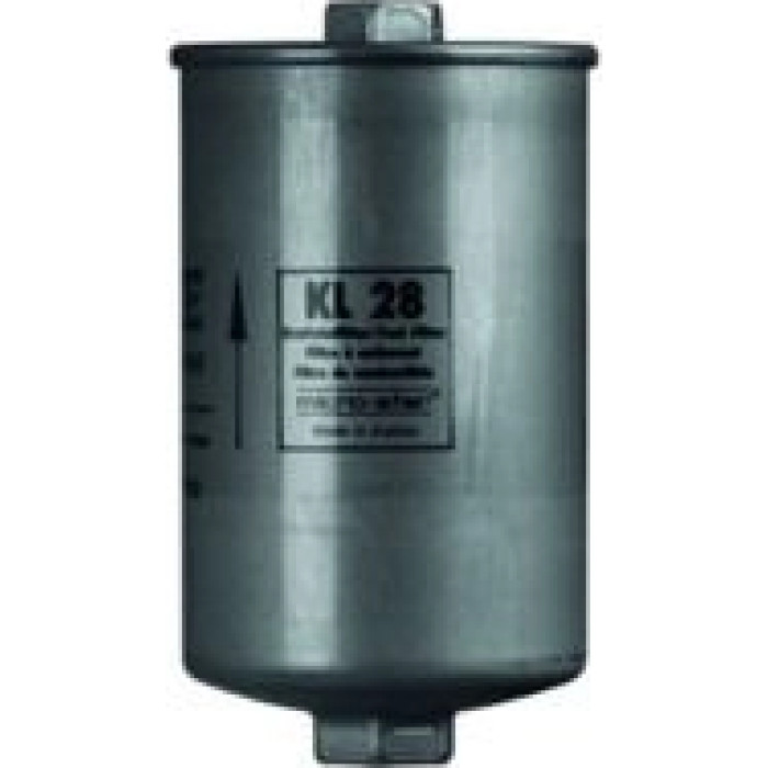 KL 28 MAHLE Kraftstofffilter KL 28, Leitungsfilter, Höhe 152 mm – u. a. für VW Golf II (19E, 1G1), VW Scirocco (53B), VW Jetta II (19E, 1G2, 165) – OE Nummer 443133511 - l KL 28 MAHLE Kraftstofffilter KL 28, Leitungsfilter, Höhe 152 mm – u. a. für VW Golf II (19E, 1G1), VW Scirocco (53B), VW Jetta II (19E, 1G2, 165) – OE Nummer 443133511 - l