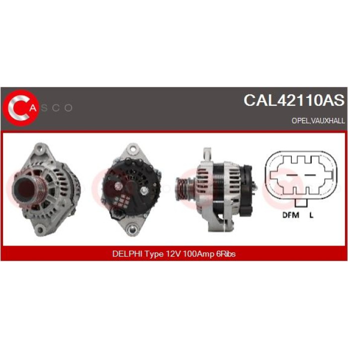 CASCO Generator CAL42110AS CASCO Generator CAL42110AS