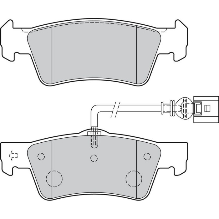 Valeo Bremsbelagsatz 301946