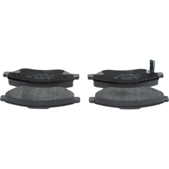 0 986 494 345 Bosch Bremsbelagsatz 0 986 494 345 0 986 494 345 Bosch Bremsbelagsatz 0 986 494 345