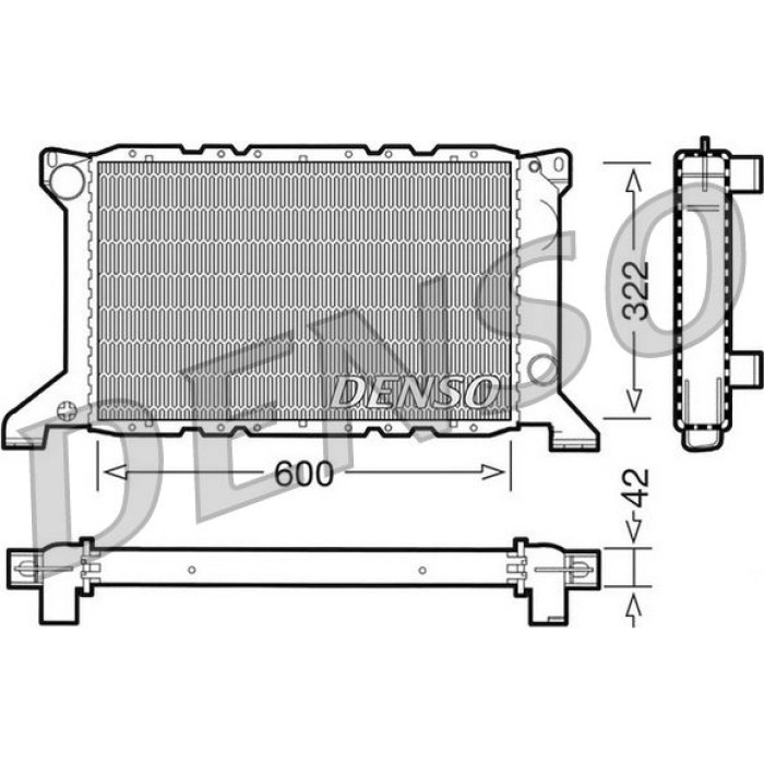 Denso Motorkühler DRM10098