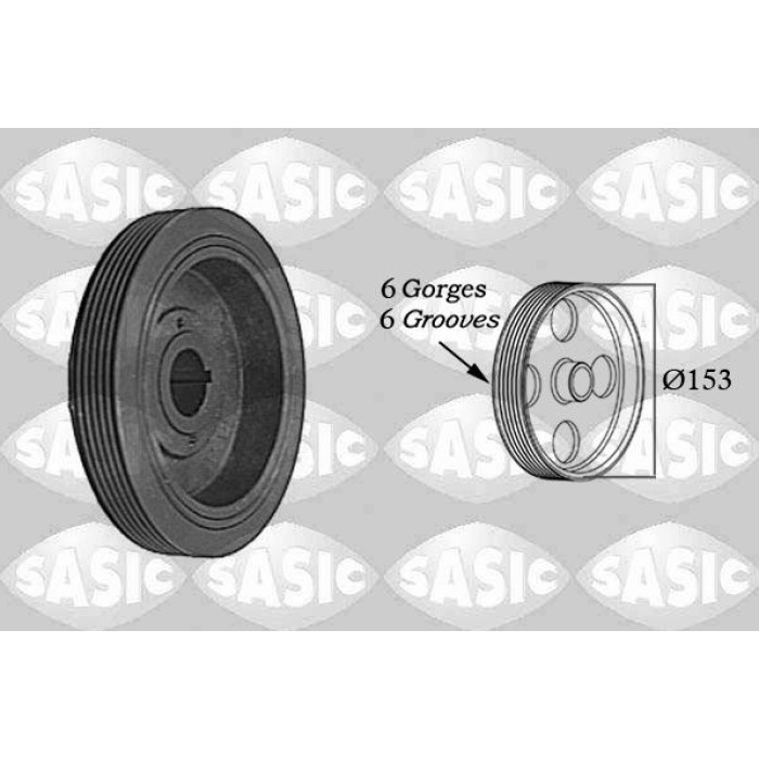 SASIC Riemenscheibe, Kurbelwelle 5150G30 SASIC Riemenscheibe, Kurbelwelle 5150G30
