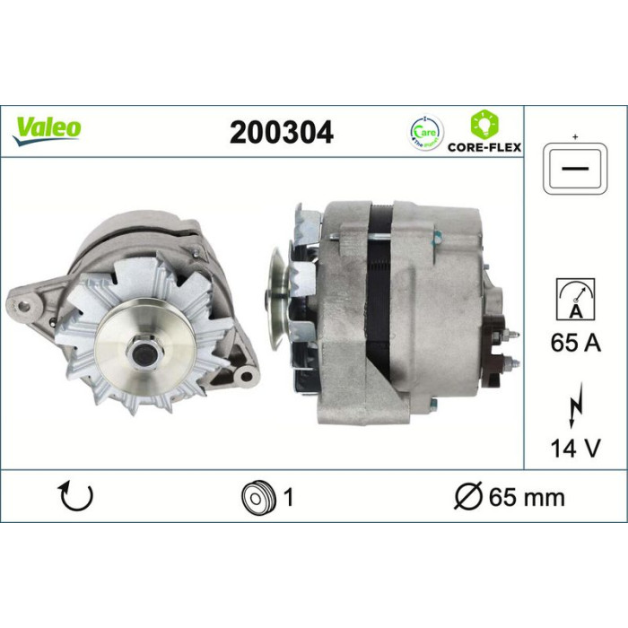 Valeo Lichtmaschine 200304 Valeo Lichtmaschine 200304