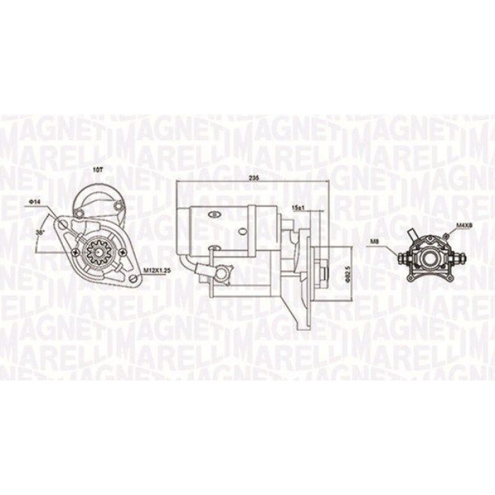 Magneti Marelli Anlasser 063721089010