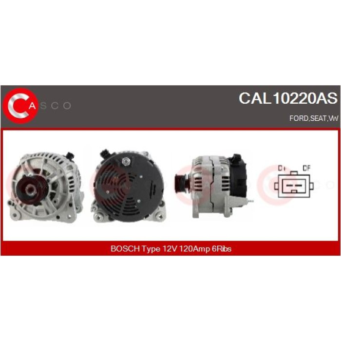 CASCO Generator CAL10220AS CASCO Generator CAL10220AS