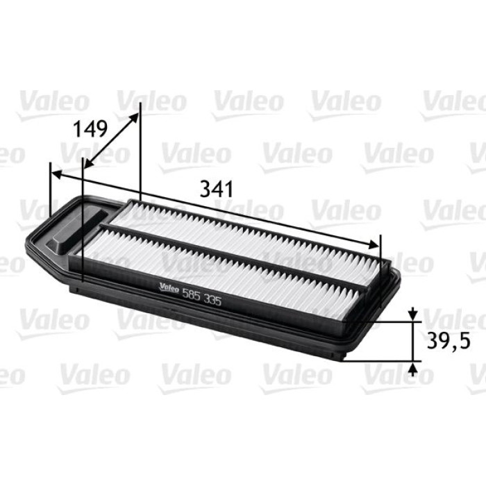 Valeo Luftfilter 585335 Valeo Luftfilter 585335