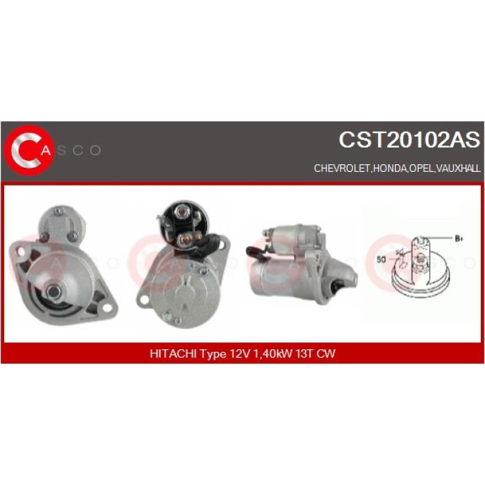 CASCO Anlasser CST20102AS CASCO Anlasser CST20102AS