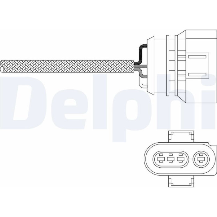 Delphi Lambdasonde ES20347-12B1 Delphi Lambdasonde ES20347-12B1
