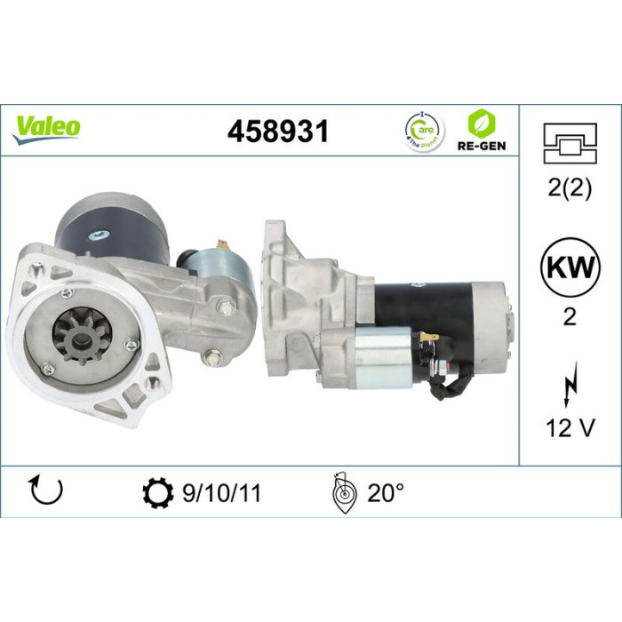 Valeo Anlasser 458931 Valeo Anlasser 458931