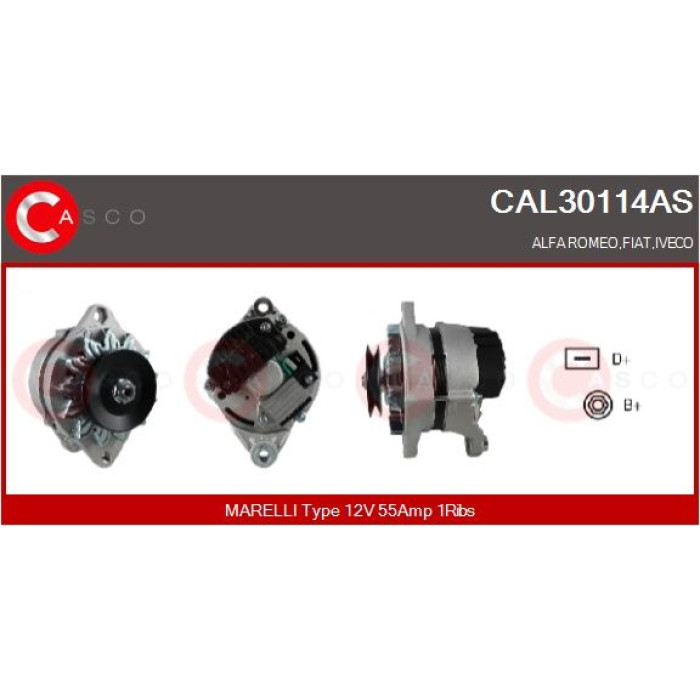 CASCO Generator CAL30114AS CASCO Generator CAL30114AS