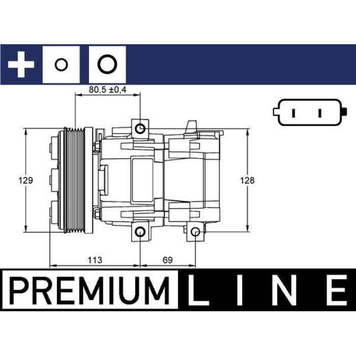 MAHLE Kompressor, Klimaanlage ACP 101 000P MAHLE Kompressor, Klimaanlage ACP 101 000P