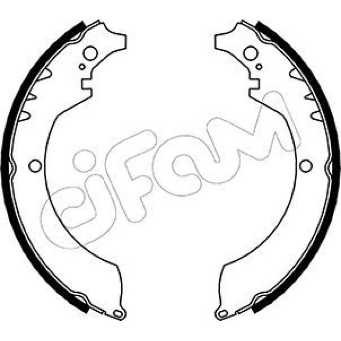 CIFAM Bremsbackensatz 153-033 CIFAM Bremsbackensatz 153-033