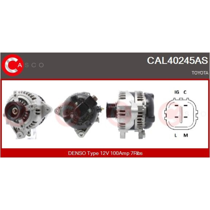 CASCO Generator CAL40245AS