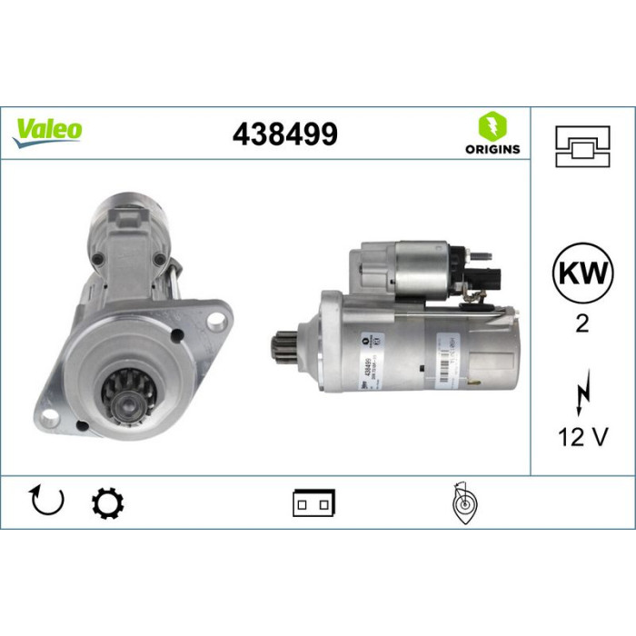 Valeo Anlasser 438499