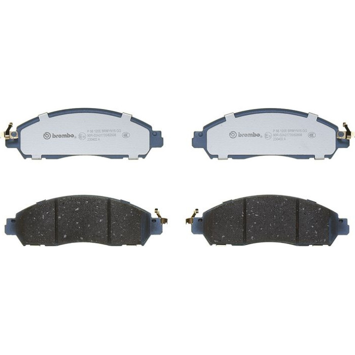 P 56 120E BREMBO Bremsbelagsatz, Scheibenbremse P 56 120E P 56 120E BREMBO Bremsbelagsatz, Scheibenbremse P 56 120E