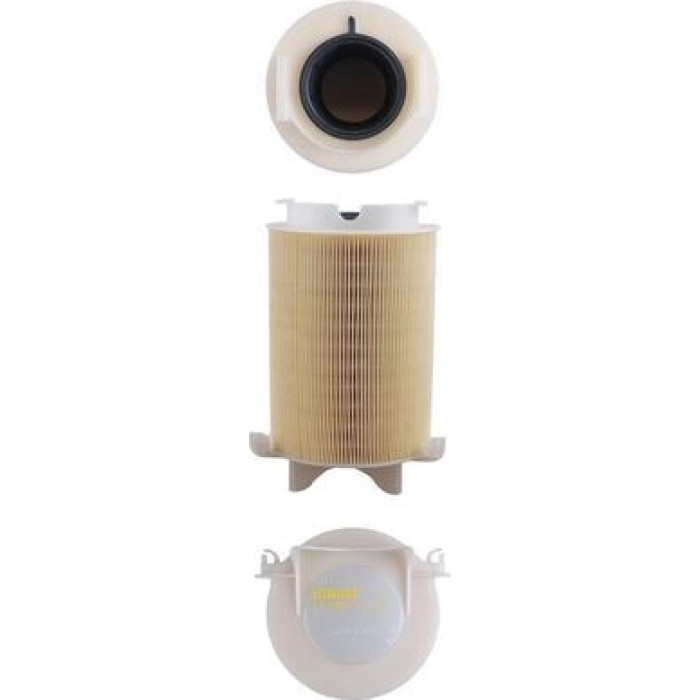 LX 1566 MAHLE Luftfilter LX 1566, Filtereinsatz, Höhe 220,6 mm – u. a. für VW Golf Plus V (5M1, 521), VW V (1K1), VW Caddy III Großraumlimousine (2KB, 2KJ, 2CB, 2CJ) – OE Nummer 1F0129620 - l