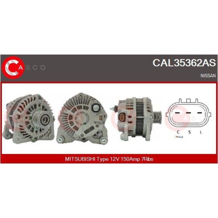 CASCO Generator CAL35362AS CASCO Generator CAL35362AS