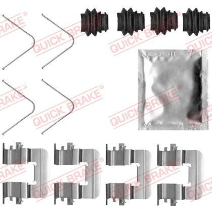 Quick Brake Zubehörsatz für Bremssattel 109-0033 Quick Brake Zubehörsatz für Bremssattel 109-0033