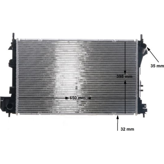 MAHLE Kühler, Motorkühlung CR 763 000S MAHLE Kühler, Motorkühlung CR 763 000S